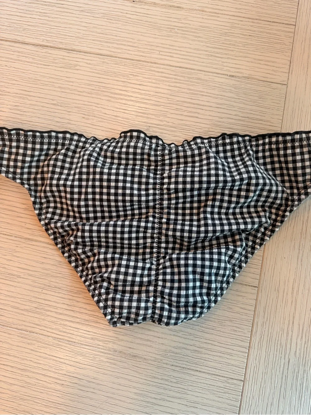 Plaid Bikini Bottoms
